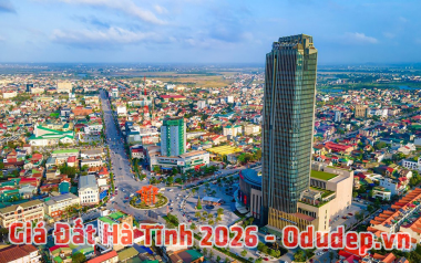 Bảng giá đất Hà Tĩnh năm 2026 